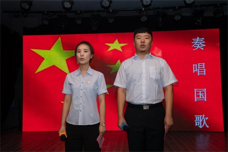 凝聚力量，再创佳绩--J9集团国际站集团隆沉进行半年总结赞美大会